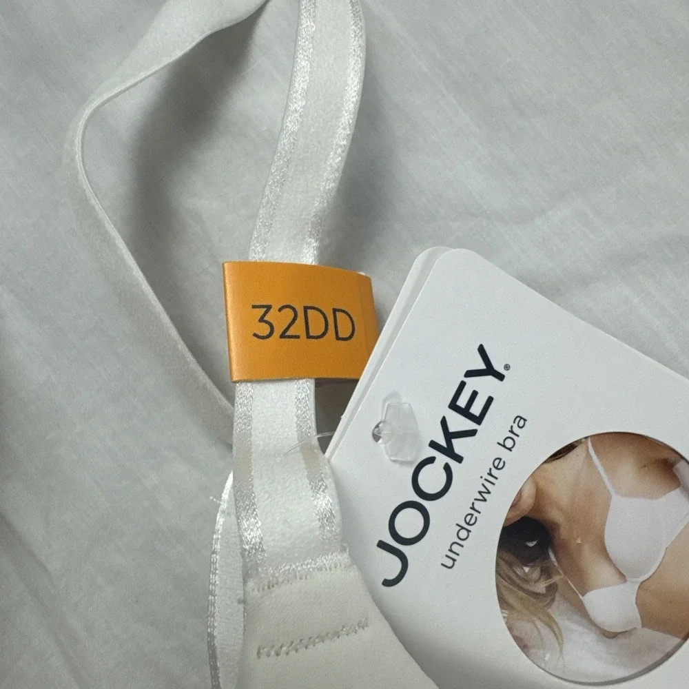 Jockey Microfiber Underwire Lined‎ T-shirt Bra Mesh Wings, Foam Cup